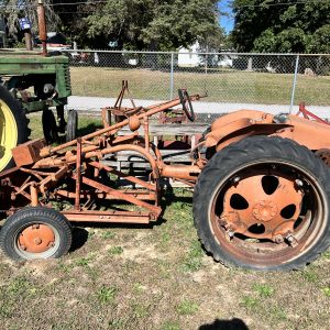 Allis-Chalmers G Tractor (1948–1955) – Barn Find with Dual Rear Wheels & Front Plow