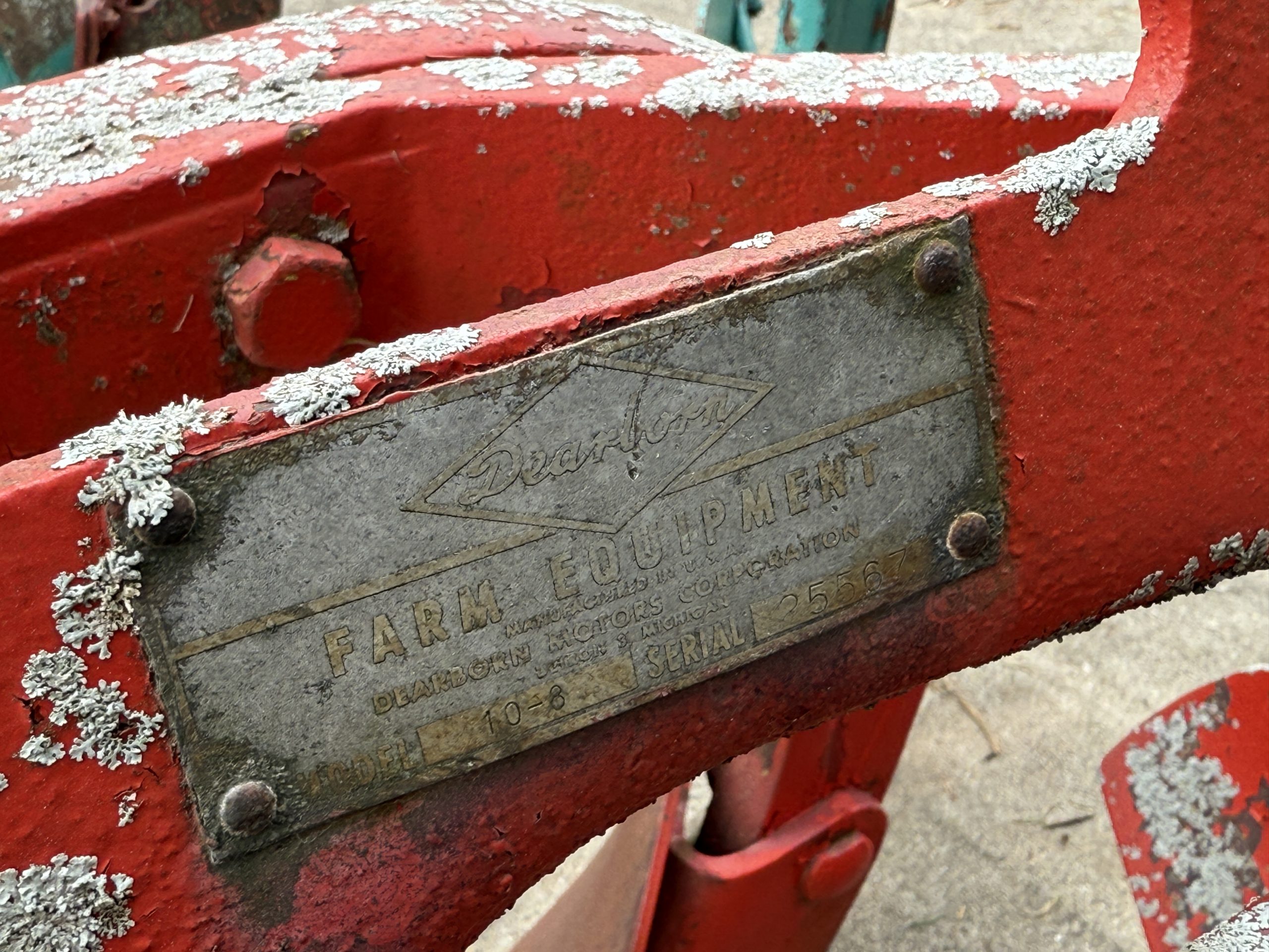 Dearborn Model 10-8 Plow - Image 2
